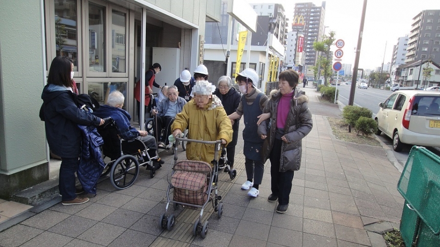 今年3回目の避難訓練